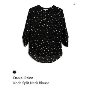 Daniel Rainn - Koda Split Neck Blouse